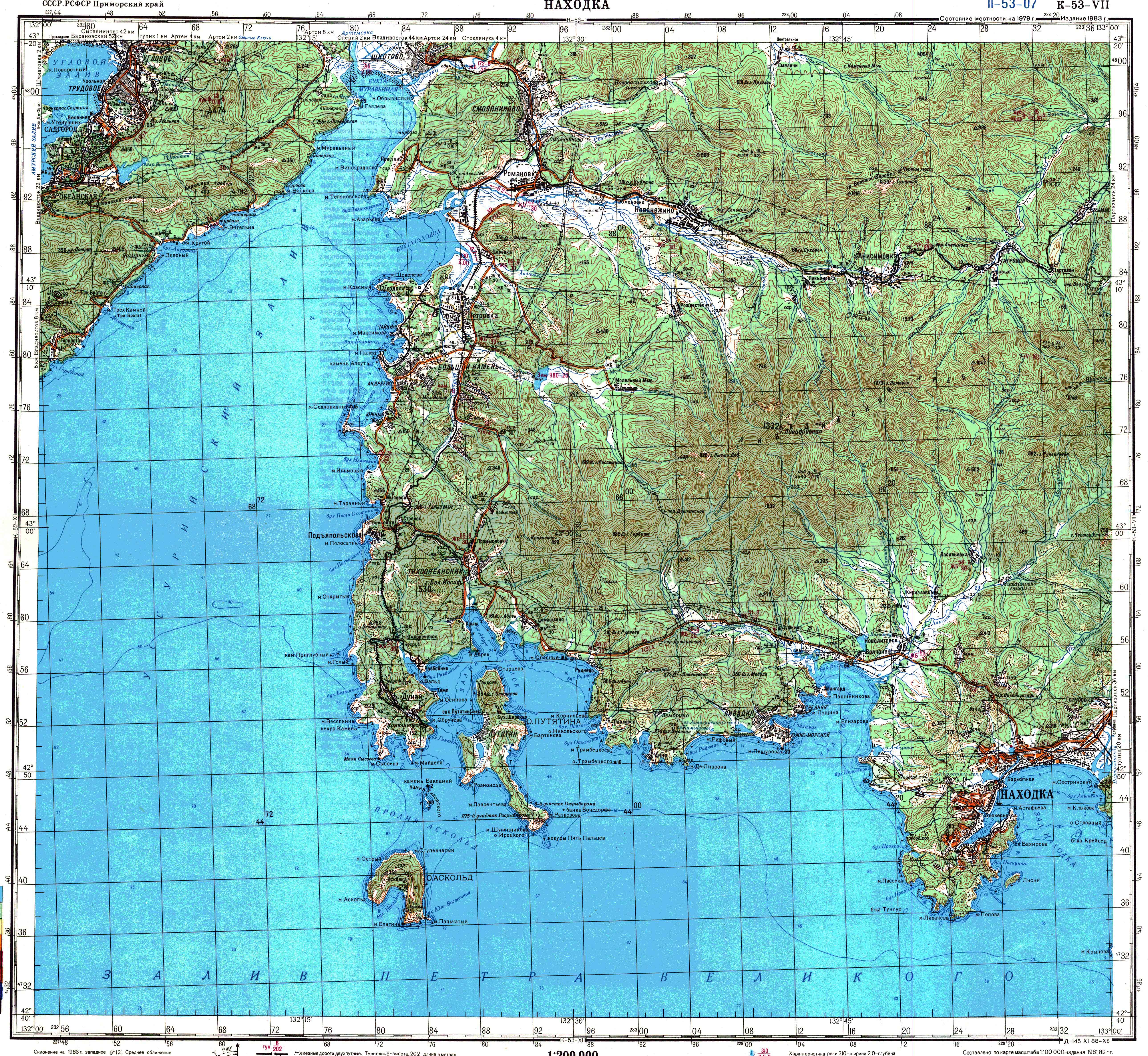 Топографическая Карта Приморского Края Бесплатно